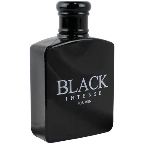 men's aftershave in black bottle.